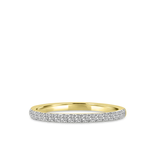 14KR 0.25 Ctw Classic Diamond Band