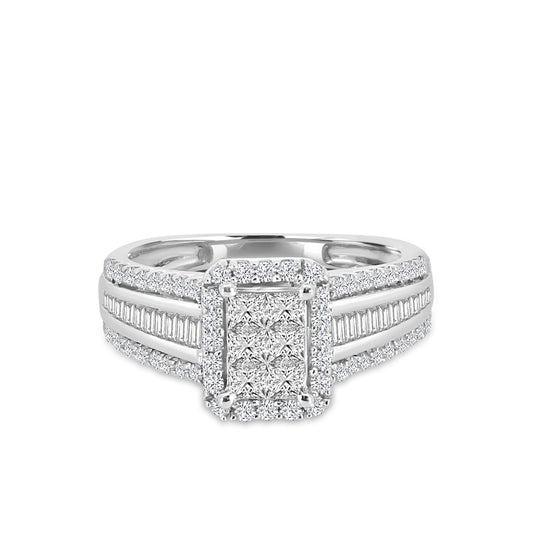 10KW 1.00 Ctw Diamond Ring