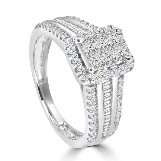 10KW 1.00 Ctw Diamond Ring